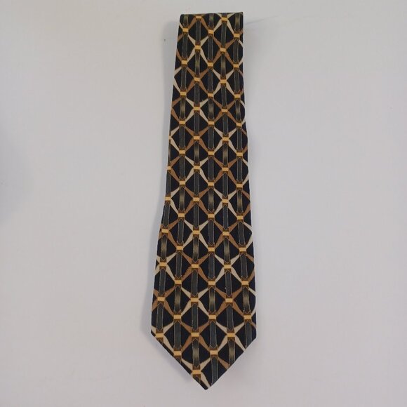 100% 3 Silk Ties  Unique Edgy - Picture 4 of 5